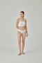 Women's White Brazilian Cut Panties