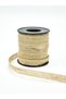 Jute Ribbon 1 cm Thin Knitted Cross Stitch Ribbon 10 Meters Natural Wrapping and Gift Decoration - 4