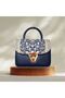 Mini Brand Model Ethnic Woven Fabric Women's Hand and Shoulder Bag