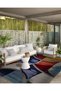 Shape Collection Multicolored Abstract Patterned Woven Based Modern Decorative Carpet 20 - 5