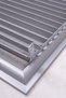 Matte Chrome 50x45 Aluminum Vent Bathroom WC Ventilation Shutter - 5
