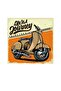Retro Vspa Sticker Car, Motorcycle, Helmet, Laptop, Glass Sticker 12X12 cm
