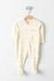 Newborn Baby Girl and Boy Organic Zippered Jumpsuit Set Newborn Bodysuit Set Baby Jumpsuit Set - 2
