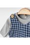 Newborn Baby Girl and Boy Cotton Jumpsuit Set Style Salopet and Sweatshirt Badi 2-Piece Newborn Set - 3