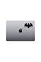 Batman Bat Car, Motorcycle, Helmet, Laptop, Glass Sticker 14x10 Cm - 6