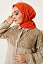وشاح من الخيزران الفاخر باللون البرتقالي