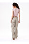Khaki Patched Pocket Wideleg Jeans - 5