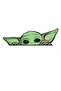 Star Wars Yoda Designed Car, Motorcycle, Helmet and Laptop Stickers - 16x6 Cm