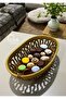 طبيعي، جوت، منقوش، سلة، خزانة داخلية، غرفة أطفال، منظم، سلة تخزين، سلة خبز، - 2