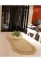 Modern Natural Jute, Patterned, Wicker, Placemat, Table, Coffee Table Cloth Runner. 35x100