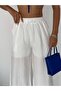 Women's Lined Wide Leg Trousers - 4