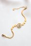 316 Stainless Steel Bracelet - Non-Tarnish Bracelet with Zircon Stone Detail - 2