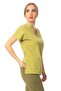 Pistachio Green Premium Fabric Lycra Surgical Doctor Nurse Scrubs Jersey Single Top - 6