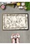 Marble, 40 Cm X 60 Cm Non-Slip, Non-Spill, Washable Organic Cotton Woven Base Bath Mat - 2