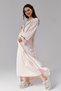 Women's Powder Design Full Length Summer 100% Cotton Maternity Maternity Dressing Gown Nightgown Set of 2 - 7