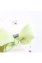Butik Bowknot Hairless Baby Hair Clip, 8Cm-Pistachio Green - 2