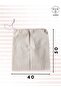 40x50 cm, 10 Pieces, Canvas Bags - Suitable for Storing Legumes, Fruits, Vegetables, and Noodles. - 2