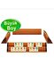 Large Size Polished Wooden Tree Wooden Okey Set 43 cm + Card Paper - 2