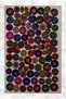 Shape Collection Multicolored Mixed Circles Patterned Woven Base Modern Decorative Carpet 22 - 3