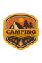 Camping Motorcycle, Laptop, Helmet, Car Sticker 12x12 Cm