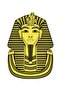 Tutankhamun Auto Sticker, Motorcycle, Laptop, Helmet, Car Sticker 15x10 Cm
