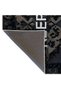 Blue Themed Keep Off Written Patterned Creative Modern Decorative Carpet 5153 - 5
