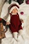 Baby Christmas Shorts Jumpsuit Hat Set Fleece 0-3 Years Variant - 2