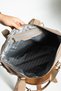 Women's Large Size Sports Model Luggage Bag Long Strap Hand & Shoulder Bag Mink 1106 - 6