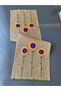 Knitted Motif Jute Runner / Table Cloth / Coffee Table Cloth