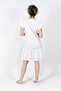 Ruffle Elbise White - 3