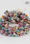 Mixed Colored Natural Stones, 100 Pieces - Necklace and Bracelet Accessories - Natural Stone Beads - Crushed Stones