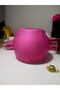 Special Fabric Pink Lycra Cloth Pool Swimmer Cap - 3