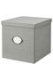 Gray Kvarnvik Box with Lid
