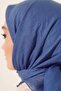 Premium Bamboo Cashmere Scarf Indigo - 2