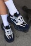 Women's Blue Sneaker Casual Sports Shoes 023 - 3