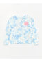 Crew Neck Patterned Long Sleeve Girl's Sweatshirt and Sweatpants - 2