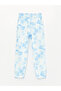 Crew Neck Patterned Long Sleeve Girl's Sweatshirt and Sweatpants - 4