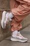 Women's Powder Detailed Lace-Up Sneakers Daily Sneakers 024