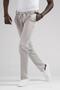 Slimfit Waist Half Elasticated and Threaded Seersucker Fabric Summer Jogger Pants - 2