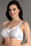 White C Cup Gathering Minimizer - No Underwire and No Support No Padding Bra - 3