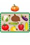 Cute Animals, Vehicles, Vegetables and Numbers Wooden Bultak Set - 4
