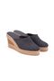 Real Handmade Platform Closed Toe Handmade Straw Linen Sabo Slippers Handmade - 3