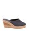 Real Handmade Platform Closed Toe Handmade Straw Linen Sabo Slippers Handmade