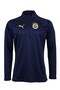 Original 23/24 a Takım Hoca Half Zipper Navy Blue Kids Sweat + Wristband Set Boxed - 2