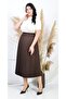 Women's Plisoley Skirt 781 Brown - 3