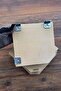 Pera Corner Pigeon Perch 20X20 cm |   5 Pieces |   Bekar Tüneği |   Wooden Stool |   Resting Place - 5