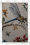 Shape Collection Multicolored Dragonfly Patterned Woven Base Modern Decorative Carpet 37 - 4