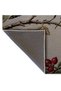 Shape Collection Multicolored Dragonfly Patterned Woven Base Modern Decorative Carpet 37 - 2
