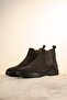 Flat Rubber Sole Ankle Elastic Suede Men's Boots