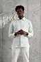 Slimfit Summer Plain Cotton Shirt - 2